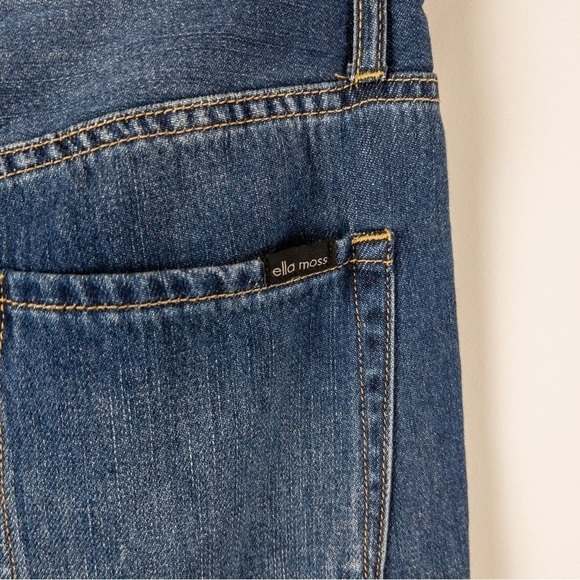 Ella Moss Womens Size 26 Vintage High Waist Jeans Waxwing NEW Distressed Blue - Picture 6 of 12